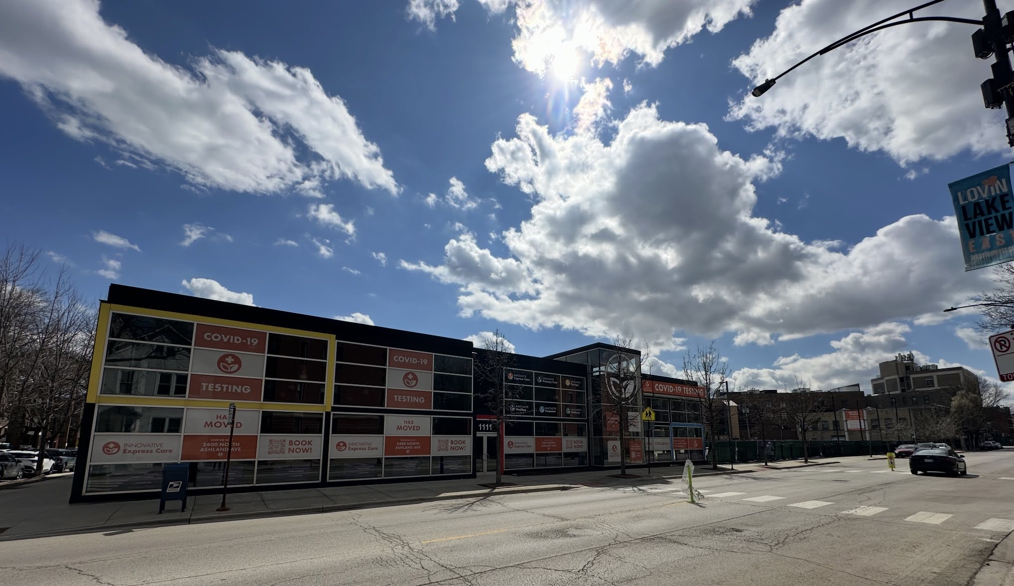 Former Covid Testing Center Site